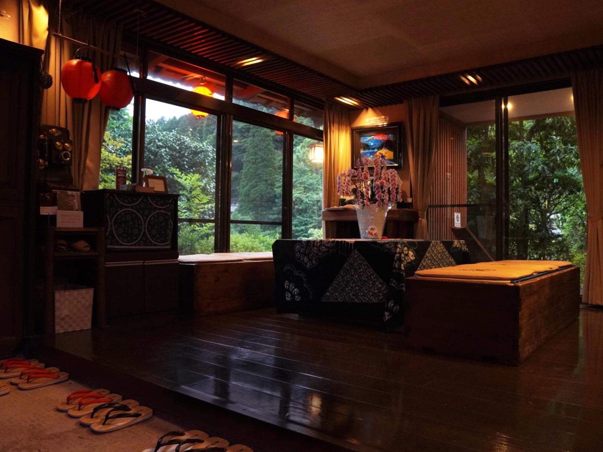 Hotel Yunohira Kamiyanagiya Yufu Exterior foto